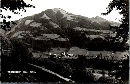 34313 - Tirol - Westendorf , Panorama - gelaufen 1957