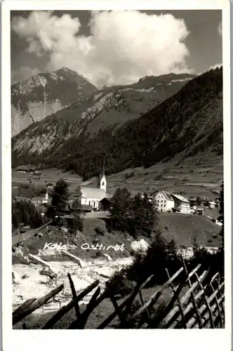 34316 - Tirol - Kals , Panorama - gelaufen 1953