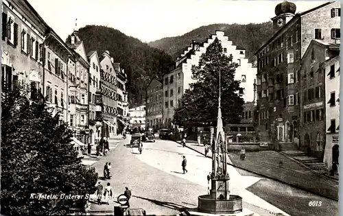 34323 - Tirol - Kufstein , Unterer Stadtplatz - gelaufen 1957