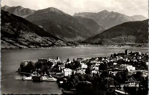 34348 - Salzburg - Zell am See mit den Tauern - gelaufen 1953