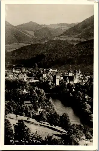 34361 - Niederösterreich - Waidhofen an der Ybbs , Panorama - gelaufen 1950