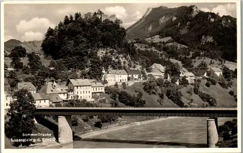 34369 - Oberösterreich - Losenstein an der Enns - gelaufen 1954