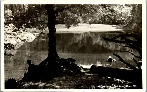 34379 - Steiermark - Am Kammersee bei Grundlsee - gelaufen 1953