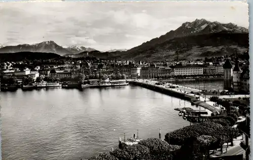 34384 - Schweiz - Luzern mit Pilatus - gelaufen 1954