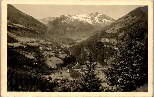 34401 - Salzburg - Badgastein , Bad Gastein vom Cafe Gamskarkogel - gelaufen 1917