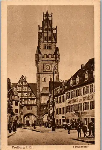 34432 - Deutschland - Freiburg i. B. , Schwabentor , Gasthaus zum Bären - nicht gelaufen