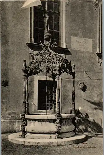 34439 - Steiermark - Graz , Landhaus Brunnen - nicht gelaufen