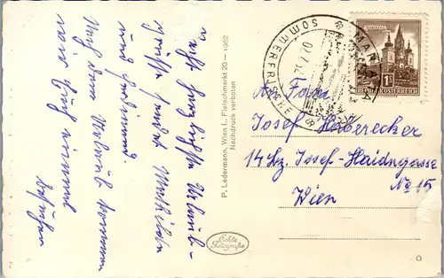 34445 - Niederösterreich - Maria Taferl an der Donau , Mehrbildkarte - gelaufen 1962