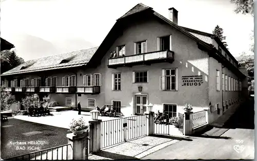 34459 - Oberösterreich - Bad Ischl , Kurhaus Helios - gelaufen 1964