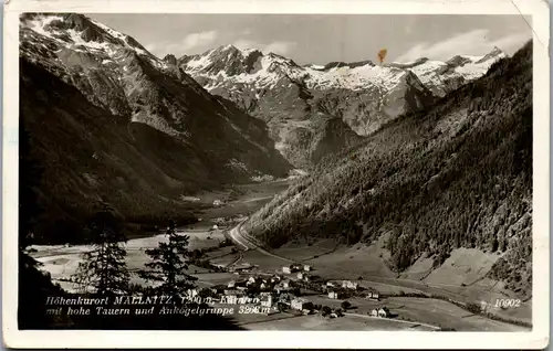 34471 - Kärnten - Mallnitz mit Hohen Tauern und Ankogelgruppe - gelaufen 1947