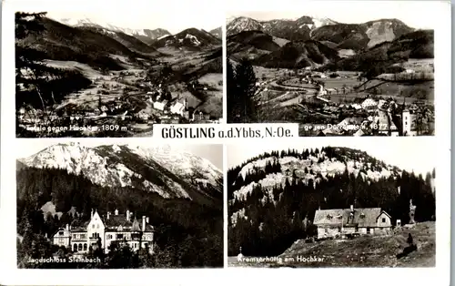 34472 - Niederösterreich - Göstling an der Ybbs , Jagdschloss , Kremserhütte , Hochkar - gelaufen 1955