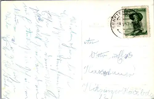 34483 - Niederösterreich - Senftenberg im Kremstal - gelaufen 1957