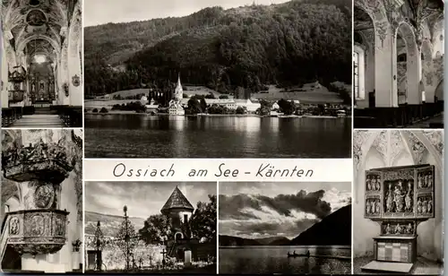 34488 - Kärnten - Ossiach am See - gelaufen 1953