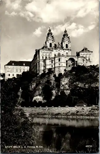 34490 - Niederösterreich - Melk , Stift Melk an der Donau - nicht gelaufen 1961