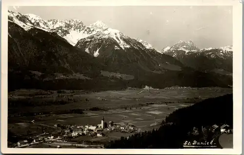 34492 - Kärnten - St. Daniel im Gailtal . Panorama - gelaufen 1955