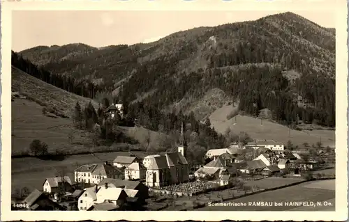 34498 - Niederösterreich - Ramsau bei Hainfeld - gelaufen 1955