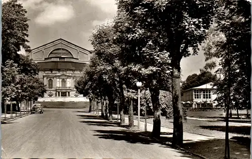 34519 - Deutschland - Bayreuth , Richard Wagner Festspielhaus - gelaufen 1955