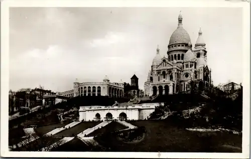 34542 - Frankreich - Paris , Le Sacre Coeur , Square Saint Pierre - nicht gelaufen