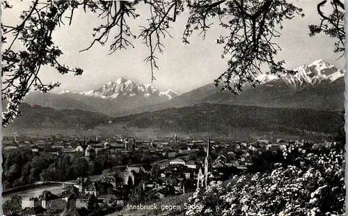 34579 - Tirol - Innsbruck gegen Süden , Panorama - nicht gelaufen