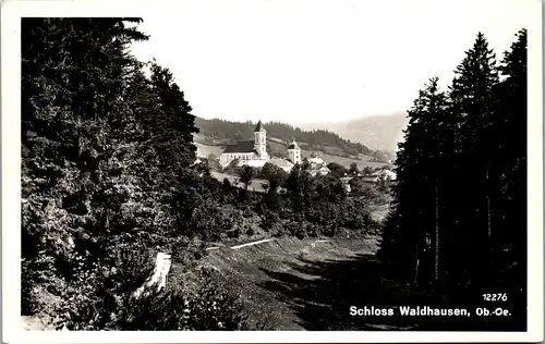 34611 - Oberösterreich - Schloss Waldhausen - gelaufen 1957