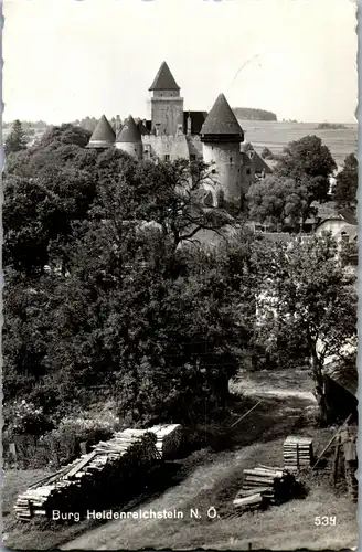 34612 - Niederösterreich - Burg Heidenreichstein - gelaufen 1961