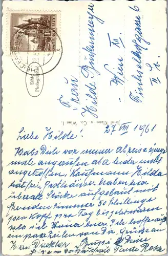 34612 - Niederösterreich - Burg Heidenreichstein - gelaufen 1961