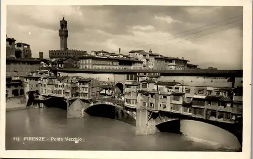 34649 - Italien - Firenze , Ponte Vecchio - nicht gelaufen