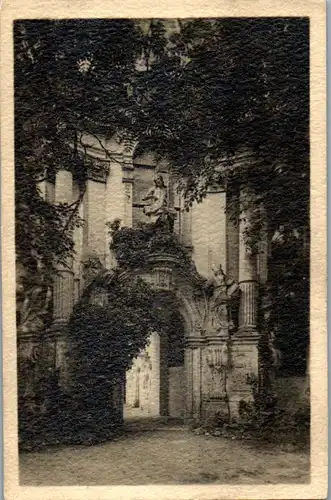 34658 - Niederösterreich - Wachau , Portal der Kirche in Dürnstein - nicht gelaufen 1921