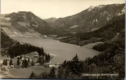 34659 - Niederösterreich - Lunzersee mit Scheiblingstein , Lunz - nicht gelaufen