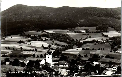 34662 - Niederösterreich - Ysper mit Ostrong - gelaufen 1966