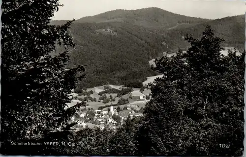 34671 - Niederösterreich - Ysper , Panorama - gelaufen 1973