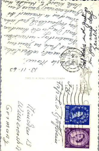 34688 - Großbritannien - London , Harrow Church and Lych Gate - gelaufen 1963