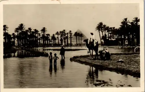 34694 - Ägypten - Landscape near the Pyramids - nicht gelaufen