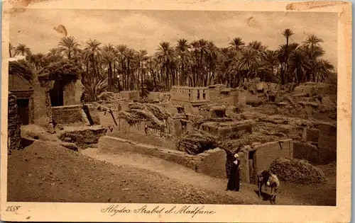 34701 - Ägypten - Abydos , Arabet el Madfune - nicht gelaufen