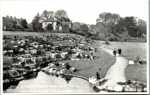 34727 - Großbritannien - Darlington , Rock Gardens , South Park - nicht gelaufen