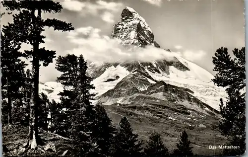 34729 - Schweiz - Das Matterhorn - gelaufen 1950