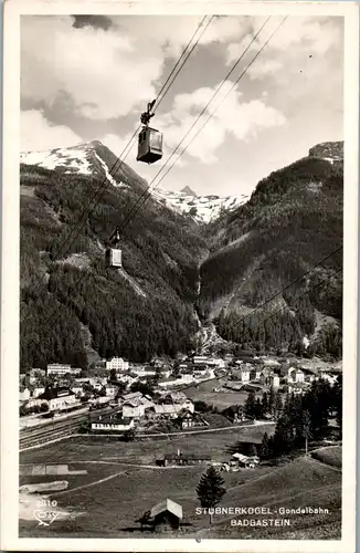 34741 - Salzburg - Badgastein , Stubnerkogel , Gondelbahn - gelaufen 1956