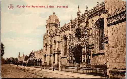 34774 - Portugal - Belem , Egreja dos Jeronymos  - nicht gelaufen