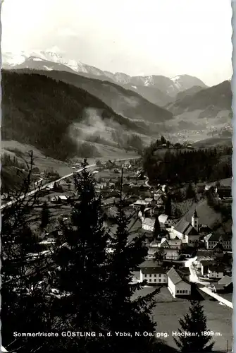 34787 - Niederösterreich - Göstling an der Ybbs gegen Hochkar - gelaufen 1969