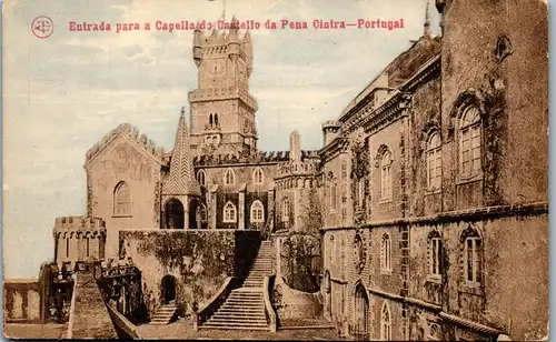 34799 - Portugal - Entrada para a Capella do Castello da Pena Cintra - nicht gelaufen