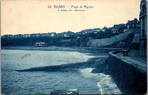 34802 - Spanien - Bilbao , Playa de Algorta - nicht gelaufen