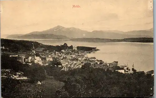 34821 - Norwegen - Molde , Panorama - nicht gelaufen