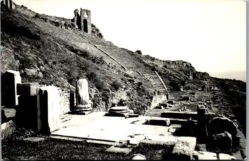 34902 - Türkei - Bergama , Izmir , Akropolis - nicht gelaufen