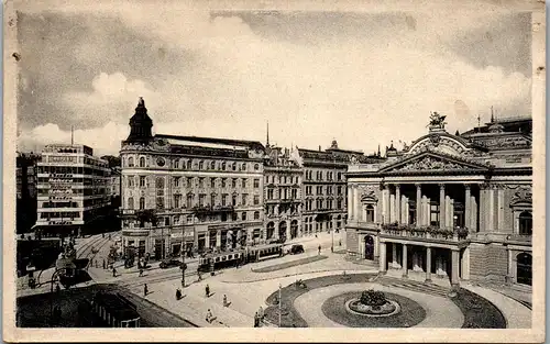 34913 - Tschechische Republik - Brünn , Brno , Theaterplatz , Divadelni namesti - nicht gelaufen