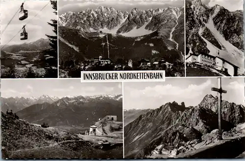 34919 - Tirol - Innsbrucker Nordkettenbahn , Mehrbildkarte - nicht gelaufen