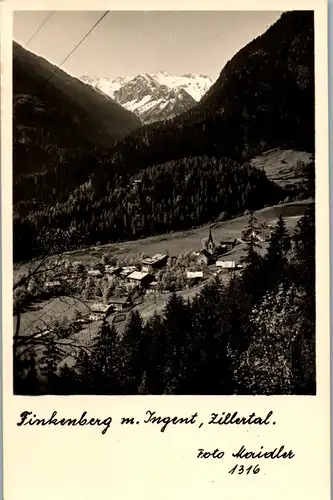 34922 - Tirol - Finkenberg m. Ingent , Zillertal - nicht gelaufen