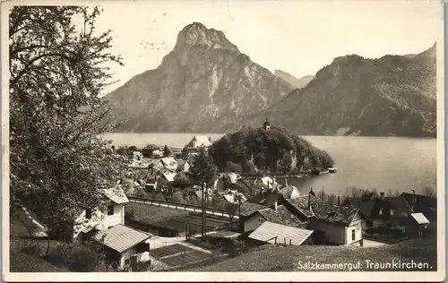 34951 - Oberösterreich - Traunkirchen , Salzkammergut - gelaufen 1928