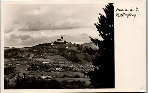 34964 - Oberösterreich - Linz an der Donau , Pöstlingberg - gelaufen 1952