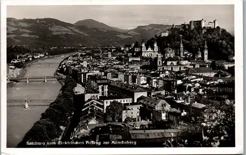 34967 - Salzburg - vom Elektrischen Aufzug am Mönchsberg - gelaufen