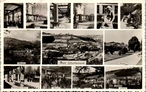 34968 - Oberösterreich - Bad Schallerbach , Mehrbildkarte - gelaufen 1953